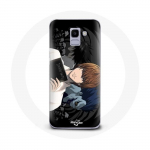 &Uuml;mbris Samsung Galaxy A8 2018 Light Yagami Death Note Anime jaoks