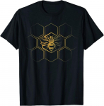 Beekeeper Beekeeping Honeycomb Love Bees Unisex T-s&auml;rk S