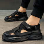 Naiste/meeste kingad Suvised Uued Suured Meeste Sandaalid Mood Platvorm Sandaalid Sussid Suured Sandaalid Plataforma 36-45 36 must