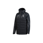 Adidas Real Madrid SSP Puhverjakk Kapuutsiga Meeste &Uuml;ler&otilde;ivad Must GD4258 S black