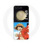 Coque Samsung Galaxy Z Flip5 Monkey D Luffy one piece film