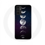 Coque Maniacase pour Samsung Galaxy A13 5G lune phase nuit etoile
