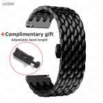 20 22mm roostevabast terasest rihm Huawei Watch 4 Pro GT2/2e3Pro 46mm jaoks Samsung Galaxy Watch4 40 44mm 5 45mm Gear S3 metallrihmaga Galaxy Watch 6 47band 22mm