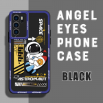 Telefonikott Pehmest Kummist TPU Mobiiltelefoni &Uuml;mbris T&auml;ielik Katvus Kaamera Kaitse Disain P&otilde;rutuskindel Kate OPPO Realme jaoks OPPO A15 must