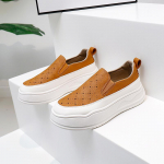 Naiste suvised vabaaja platvormiga tossud libisemiskindlad hingavad k&otilde;ndimisjalatsid PU-nahast paksud jooksutossud Tennised jalatsid t&ouml;&ouml;kleit Naiste jalavarjud 35 must