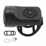 Jalgratta sarv elektriline jalgrattakell 120DB veekindel jalgratta sarv USB-laetav MTB maanteejalgrattas&otilde;idu h&auml;iresignaali jalgrattatarvikud