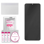 apgo Privacy Matte Hybrid protective glass compatible with Tecno Pova Neo, flexible nano glass, great replacement for tempered glass, scratch-resistan