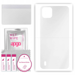 apgo Ultra Clear Protective Skin Sticker for the back compatible with Blackview A55, Wrap Film, Hydrogel Film, Flexible, Soft TPU with positioning lay