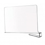 Kapi riiulijagaja L&auml;bipaistvast riiulist plastist eraldaja, l&auml;bitorkamiseta disain jagaja riidekottide jaoks