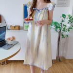 Suvine naiste &ouml;&ouml;s&auml;rk Seksikas avaralt liibuv kleit, pits pitspits, mida saab kanda &uuml;ler&otilde;ivana kodus kandmiseks M