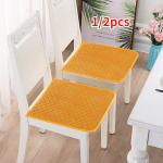 Libisemiskindel toolipadi Kodu Kontori Padi Mugav S&ouml;&ouml;gipadi Paks 2pcs oranž