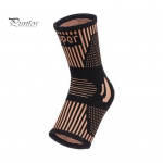 Sport pahkluu traksidega soki survekaitse Suurep&auml;rane hingavus higi imav pahkluu kompressioon varrukas K&otilde;&otilde;lusep&otilde;letik artriit Sport jooksjalg M must pruun v&auml;rv