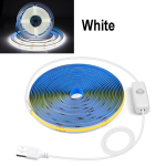 Nuppl&uuml;liti juhtimine USB LED-ribad Lamp 1m 2m 3m 4m 5m TV Taustvalgustus luz COB LED-valgusti kodutoa kaunistamiseks 1m