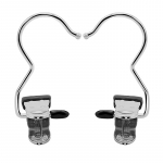 Kaasaskantav pesu metallist konksuga riided n&ouml;&ouml;pn&otilde;elad saapajalatsid riidepuu kinnitusklambrid