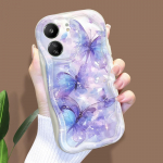 Armas koomiksimustriga kreemja tekstuuriga korpus, lainelise servaga pehme silikoonkaanega telefoni&uuml;mbris Xiaomi Redmi jaoks Redmi A3 valge