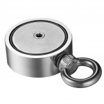 200/300/500KG kahepoolse neod&uuml;&uuml;mmetallist magnetdetektoriga kalap&uuml;&uuml;gikomplekt + 20M k&ouml;is One Size