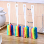 Vikerkaare k&auml;snaharja veepudeli tassi kruusi klaasi pesemise k&auml;sna puhastusharja puhastusvahend k&auml;epidemega puhastusriistad