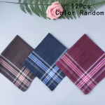 Meeste tumedates toonides pol&uuml;ester/puuvillane taskur&auml;tik 12Pcs