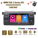 Autoraadio multimeediumipleier BMW 3. seeria E46 M3 318/320/325/330/335 1998-2005 2 Din Android Carplay GPS Autoradio 1+32GB jaoks must