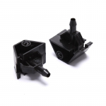 2tk autoklaasi pesuri pihustusotsik veejuga Nissan Qashqai jaoks 2PCS