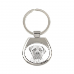 Bullmastiff - keychain with a dog, keychain with a print, personalized pendant from the Art-Dog brand