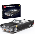 Mould King 10118 Tehniline Auto Ehitusklots 1964 Continental Sport V&otilde;idus&otilde;iduauto Mudel M&auml;nguasjad Kokkupanekuks Telliskivi Komplekt Laste J&otilde;ulukink 10118