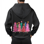Kapuutsiga sporditreeningkost&uuml;&uuml;m Unisex jooksuriided pikkade varrukatega pullover Pusad Pusa M must