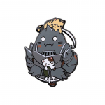 Armas Alphonse & Kitten pross firmalt Fullmetal Alchemist - Enamel Pin Badge FLXZ026