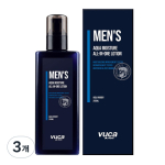 Buca meeste niisutav k&otilde;ik-&uuml;hes losjoon Aqua Woody l&otilde;hnaga, 250 ml, 3 tk. black