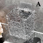 Punch-free hambapasta hoidik Seinale paigaldatav meigipintsli korraldaja hoiurest Vannitoa hoiukarbi t&uuml;hjenduskast