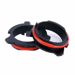 1 paar TK-125 H7 LED-esitulede pirni aluse hoidiku adapterit BMW E39-2 / 5-seeria / Z-seeria jaoks