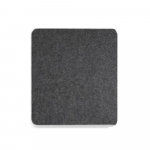 Ristk&uuml;likukujuline libisemiskindel hiirematt Lauamatt Vilt hiirepadi kontor 30x25cm must