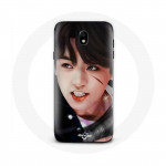 Coque pour Samsung Galaxy J7 2017 BTS Bangtan Sonyeondan Jungkook Fanart - Maniacase