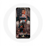 Coque Maniacase pour Samsung A32 5g verstappen &eacute;clair Formule 1 Casque F1