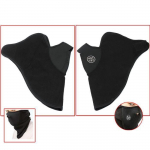 Cagoule Masque Tour Cou - Noir - N&eacute;opr&egrave;ne Polaire - Respirant - Unisexe - Sports d'hiver