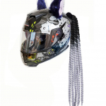 Mootorratta kiiver rastapatsid kiiver rastapatsid hobusesaba palmik motokrossi jalgratta kiivri kaunistus 55 cm koos imemisega