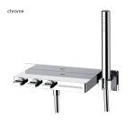 Vannisegisti komplekt Vannituba Seinale paigaldatav Valge Roosa Kuld T&auml;ismessing Suur Plaat Vanni Kaskaad Du&scaron;ikomplekt Uus kuld