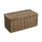 Rattan Tissue Box Vintage salvr&auml;tikuhoidja &uuml;mbris WC salvr&auml;tiku karbi hoiukonteineri kate kodu elutoa lauakaunistuseks