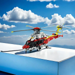 2001 TKSI Airbus H175 P&auml;&auml;stekopteri Mudel Ehitusklotsid Mudelid Poiste T&uuml;drukute Kingitus Motoriseeritud Funktsioonid Klotsid M&auml;nguasjad punane