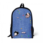 Mustast teksariidest taskuga kassiga &otilde;pilase koolikott, kassipojaga seljakott teismelisele, igap&auml;evane vabaaja seljakott naistele ja meestele, reisiseljakotid