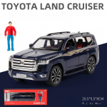 Uus 1:24 Toyota LAND CRUISER LC300 Prado linnamaastur sulamist automudel survevalu metallist m&auml;nguasi maastikus&otilde;idukid automudeli simulatsioon lastele kingitus
