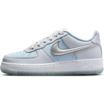 Nike Air Force 1 Low GS Puhta plaatina ja j&auml;&auml;tisearu v&auml;rvi laste tossud Metallik-h&otilde;bedased HQ3249-043 36 gray