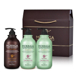 Baron Premium Moringa Hair 2-piece gift set E, 1 set black