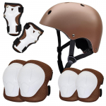 Lapse kiiver kaitse&uuml;likond p&otilde;lve k&uuml;&uuml;narnukikaitsmed 2 3 4 5 6 7 8 9 10 11 12 aastat T&uuml;druk poiss Sobiv rulluisu rula kaitsevarustuse komplekt 10-30kg