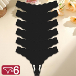 6 tk Seksikas pesu Naiste &otilde;mblusteta alusp&uuml;ksid Ice Silk G-String naiste alusp&uuml;ksid naistele elastsusp&uuml;ksid Secret G-String S&Set