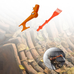 Mini Rake Gutter Cleaning Tool Lightweight Garden Easy to Use Convenient Roof Leaf Helper