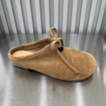 2024 Uus Mood &Uuml;hev&auml;rvilised Mitmek&uuml;lgsed &Uuml;marotsalised Mugavad Naiste Sussid Paeladega Vabaaja &Uuml;ler&otilde;ivasteks Zapatos De Mujer 35 aprikoosi