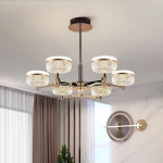 Kaasaegne minimalistlik elutoa rippvalgusti Loov elutoa magamistoa rippvalgusti Diameter -6 heads