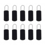 10 tk T&otilde;mblukukelgu asendused Eemaldatavad libisemiskindlad t&otilde;mblukukelgud Universaalne t&otilde;mblukk 10 pcs must