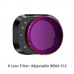 Muutuva ND filtrite komplekt Dji Mini 4 Pro jaoks reguleeritav ND(1-5/6-9 peatust) VND objektiivifiltriga &uuml;hilduv: Mini 4 Pro drooni tarvik